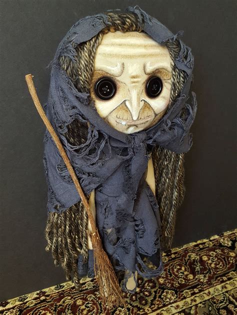 Indulge Your Love for the Occult with Delightful Witch Dolls from Etsy